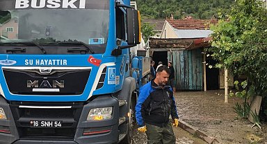 Bursa'dan selin yaralarını sarmak için yola çıktılar