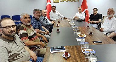 Bursalı Demokratlardan 'Saadet' ziyareti