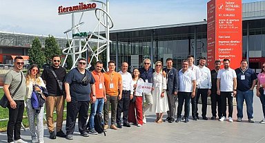 Bursalı mobilyacılar İtalya Milano'da
