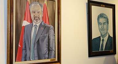 'Bursa'yı Yönetenler'in portreleri ilgi gördü