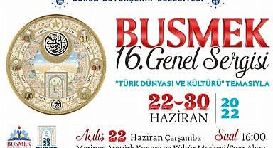BUSMEK'te sergi heyecanı