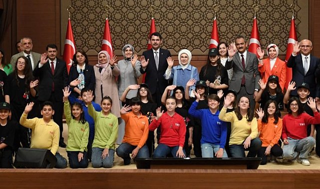'Çevre Dostu 1.000 Okul'a kapanış töreni