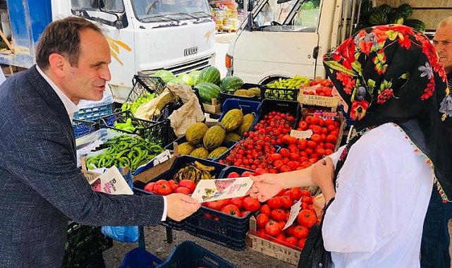 CHP'li Keleş halkın nabzını yokluyor