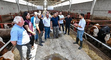 Çiftçiye 'Hayvan besleme' eğitimi!