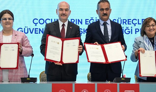 Çocukların eğitim süreçlerine ilişkin protokol imzalandı