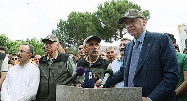 Cumhurbaşkanı Erdoğan: "Ağaçlandırma çalışmaları başlatılacak"