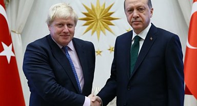 Cumhurbaşkanı Erdoğan, Johnson ile görüştü