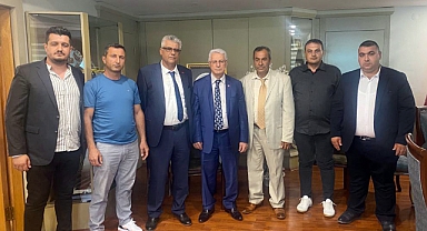 Didim Şoförler Odası yönetiminden TŞOF’a ziyaret
