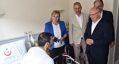 Dünya ALS Günü'nden Bursa AK Parti'den anlamlı ziyaret