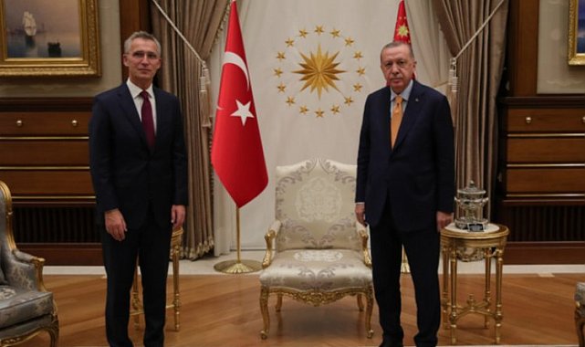 Erdoğan Stoltenberg ile görüştü