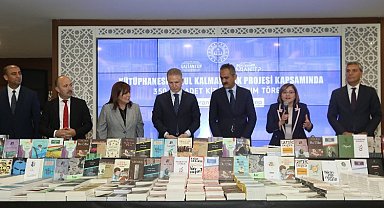 Gaziantep'ten okul kütüphanelerine 350 bin kitap
