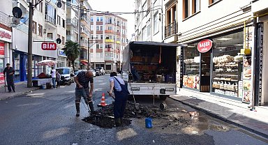 Giresun'un alt yapısında yoğun mesai