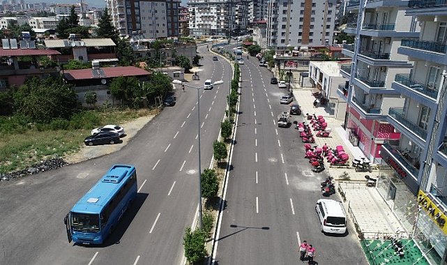 Hatay yolları da betonlaşıyor