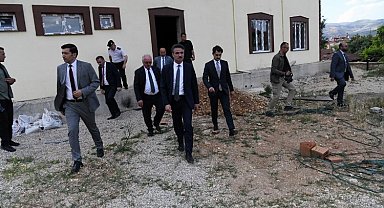 Isparta Valisi'nden Senirkent'e ziyaret