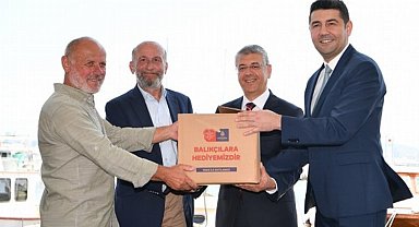İstanbul'da balıkçılara destek