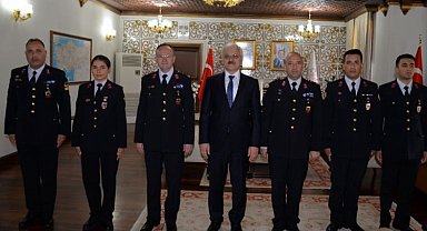 Jandarma'dan Vali Kılıç'a ziyaret