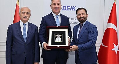 Karadağ Cumhurbaşkanı Türk iş dünyasıyla buluştu