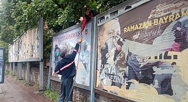 Kars'ta görüntü kirliliğine son