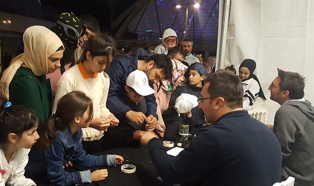 Kayseri Bilim Merkezi Bilimfest'e damga vurdu