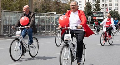 Kayseri Büyükşehir'den bisiklet mesaisi