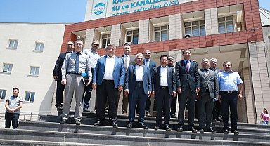 Kayseri dinamiklerinden KASKİ ziyareti