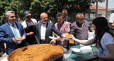 Kayseri Kocasinan'da pilav buluşması