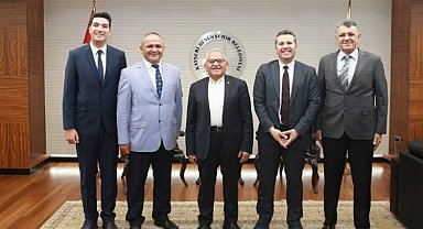 Kayseri Tabip Odası'ndan Büyükkılıç'a ziyaret
