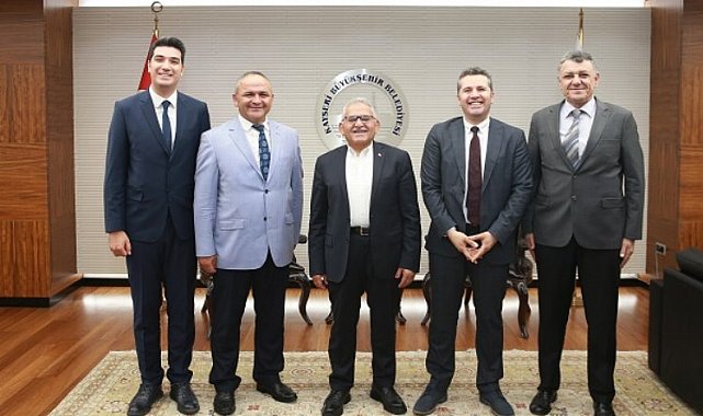 Kayseri Tabip Odası'ndan Büyükkılıç'a ziyaret