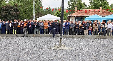 Kayseri Yahyalı'da Yerköy Camii'nin temeli atıldı