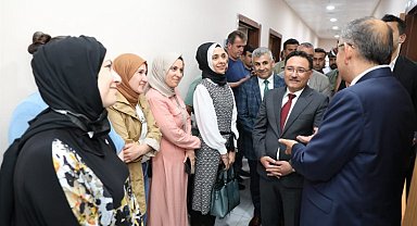 Kayseri'de milli sporcularla 'Çiçek' gibi buluşma