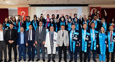 KAYÜ Yeşilhisar MYO'da mezuniyet coşkusu