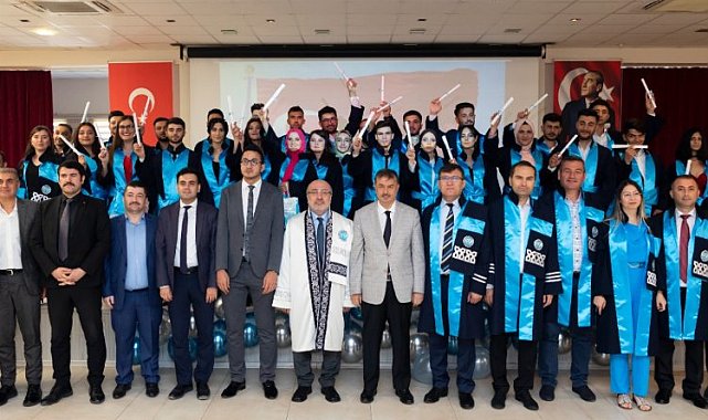 KAYÜ Yeşilhisar MYO'da mezuniyet coşkusu