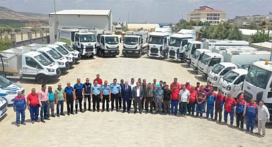 Kilis Belediyesi'ne 25 araç takviye