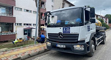 Kocaeli Büyükşehir ekipleri Bartın'da çalışmalara başladı
