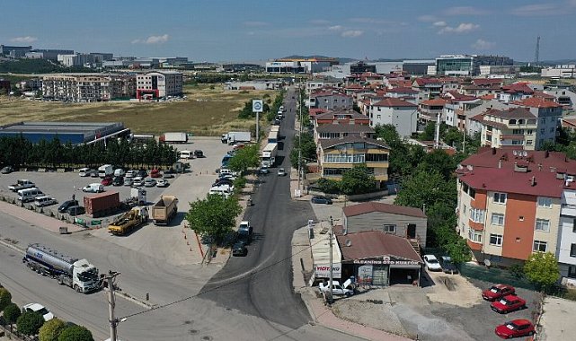 Kocaeli Gebze Şehit Arslan Kulaksız Caddesi yeni yüzüne kavuştu