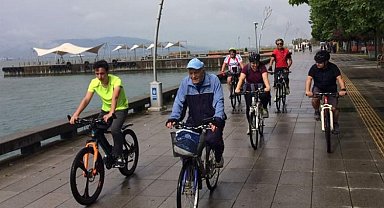 Kocaeli İzmit'te pedala kuvvet