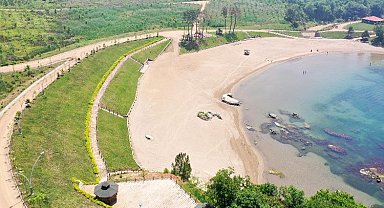 Kocaeli Kandıra'da Miço Koyu'nda yaz hazırlığı