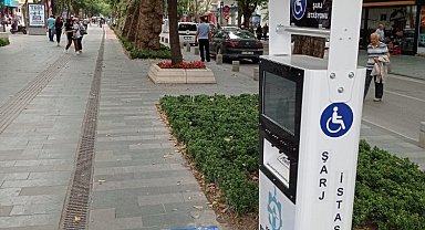 Kocaeli'de engelli şarj istasyonları devrede