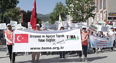 Kütahya 'çevre' için yürüdü