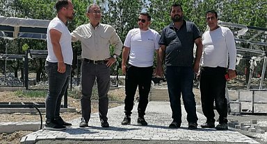 Kütahya'da Millet Bahçesi mesaisi
