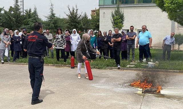 Malatya olası afetlere karşı eğitimleniyor