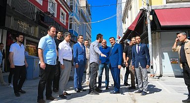 Malatya'da Kuyumcular Çarşısı'nda sağlıklaştırma çalışmaları