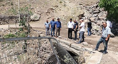 Manisa Demirci'de yaşanan sel sonrası taşkın önlemi!