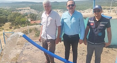 Manisa Kıranköy'de su sorunu tarihe karıştı