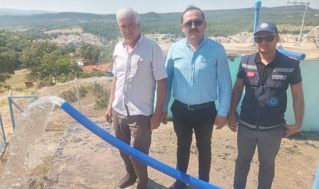 Manisa Kıranköy'de su sorunu tarihe karıştı