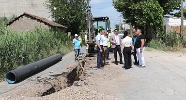 Manisa Rumeli Caddesi'nde altyapıya rehabilite
