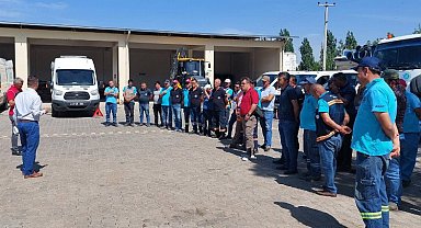 Manisa Salihli'de MASKİ'den hizmet içi eğitim