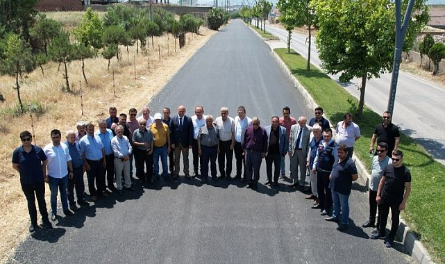 Manisa Turgutlu asfalt çalışmaları yoğunlaştı