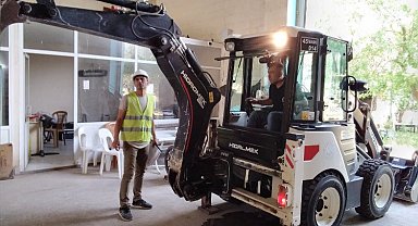Manisa'da iş makinelerine periyodik kontrol