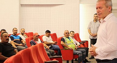 Manisa'da kanalizasyon personeline 'yeterlilik' eğitimi